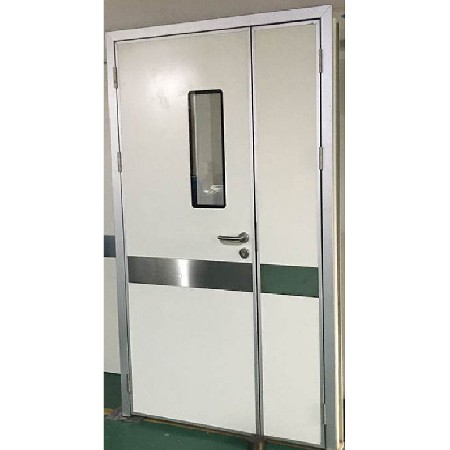 Clean swing door